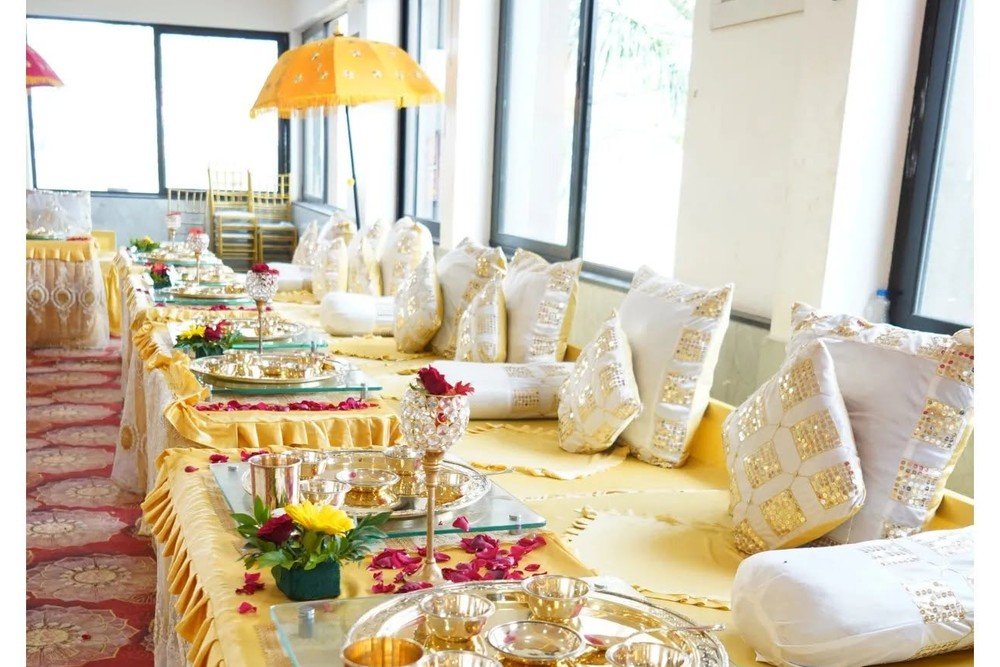 In-House D&eacute;cor & Catering at Mangli Lake Farm