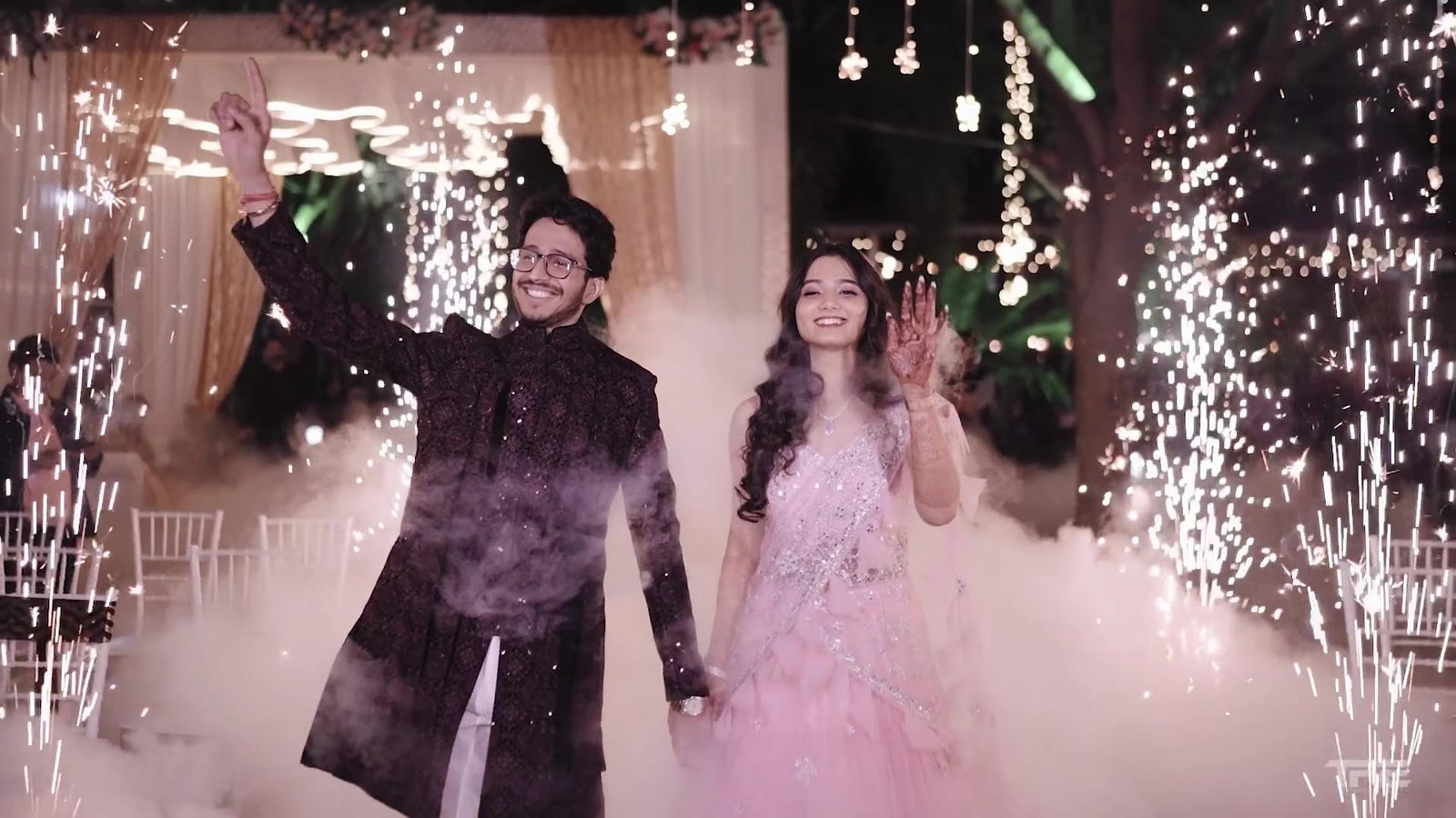 A grand wedding filmed on the estate at Mangli Lake Farm